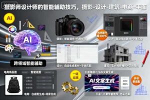 摄影师设计师的智能辅助技巧，摄影-设计-建筑-电商-平面