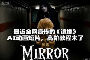 付费文章：最近全网疯传的《镜像》AI动画短片，高阶教程来了
