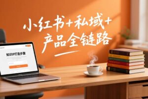 （17207期）个人IP系统变现课2026，小红书+私域+产品全链路，手把手教你打造年入百万的知识IP