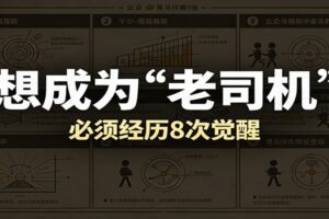 某公众号付费文章:想成为“老司机”,必须经历8次觉醒