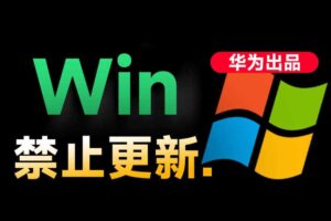 Win10/11系统永久禁止更新!华为出品小工具,避免频繁更新Win系统出问题,电脑必备工具Win系统禁止更新