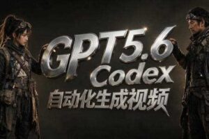 GPT5.6+Codex自动化生成视频全流程实战，从提示词设计、角色设定、封面海报，到视频生成思路与自动化工作流