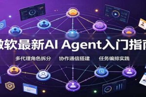 微软最新AI Agent入门指南：框架选型，模式设计，多代理搭建与生产部署完整解读