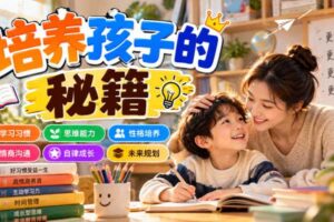 某公众号付费文章:培养孩子的秘籍